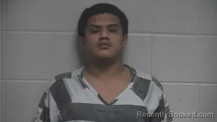 Mugshot of Nestor Daniel Martinez Hernandez booked in Oldham County, Kentucky on September 9, 2026