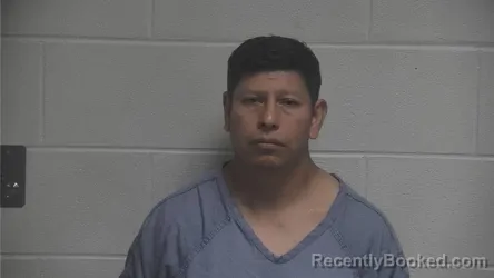 Mugshot of Hector Mendez Arenas booked in Oldham County, Kentucky on September 9, 2026