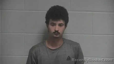 Mugshot of Justin Ray Mccane booked in Oldham County, Kentucky on September 10, 2026