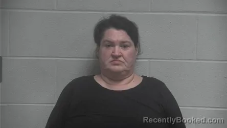 Mugshot of Roxie Gibson booked in Oldham County, Kentucky on September 11, 2026