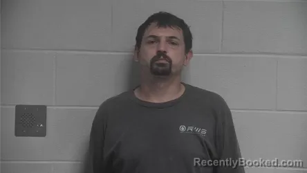 Mugshot of Jared Eli Hamm booked in Oldham County, Kentucky on September 11, 2026