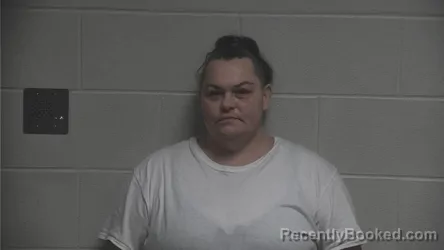 Mugshot of Cynthia Marie Mendoza booked in Oldham County, Kentucky on September 12, 2026