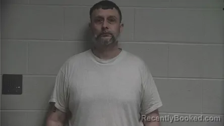 Mugshot of Justin Ryan Lea booked in Oldham County, Kentucky on September 15, 2026