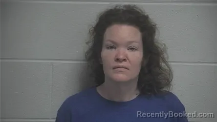 Mugshot of Tina Michelle Carnes booked in Oldham County, Kentucky on September 16, 2026