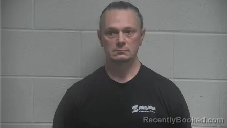 Mugshot of Steven Edward Mays booked in Oldham County, Kentucky on September 16, 2026