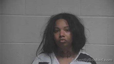 Mugshot of Jasmine Niomi Imani Newman booked in Oldham County, Kentucky on September 16, 2026