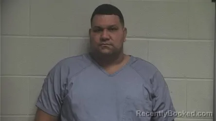 Mugshot of George Romero Gonzalez booked in Oldham County, Kentucky on October 9, 2026