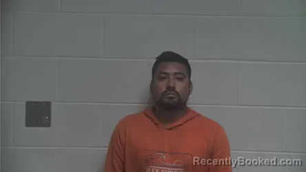 Mugshot of Samuel Diaz Morales booked in Oldham County, Kentucky on October 10, 2026