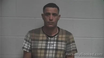 Mugshot of Manuel Alejandro Perez Lopez booked in Oldham County, Kentucky on October 11, 2026