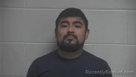Mugshot of Jose De La Luz  Duenes booked in Oldham County, Kentucky on October 27, 2026