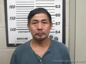 Mugshot of VAN CEU booked in Montgomery County, North Carolina on March 17, 2026