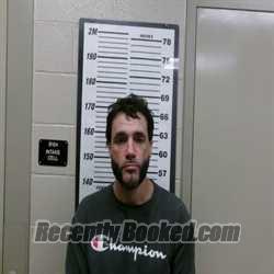 Booking photo from Montgomery County, North Carolina