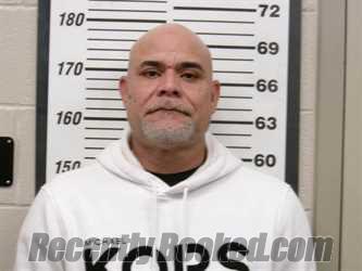 Booking photo from Montgomery County, North Carolina