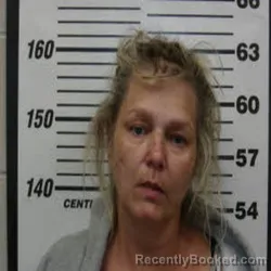 Mugshot of MICHELLE BAKER THOMPSON booked in Montgomery County, North Carolina on April 14, 2026