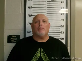 Mugshot of BRIAN SHANE BATES booked in Montgomery County, North Carolina on July 30, 2026