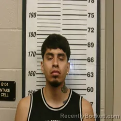 Mugshot of Andres Mireles Morales booked in Montgomery County, North Carolina on August 7, 2026