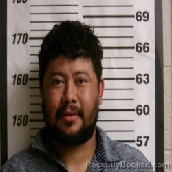 Mugshot of Luis Enrique Delgado booked in Montgomery County, North Carolina on August 30, 2026