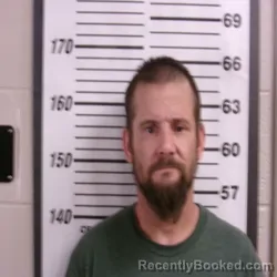 Mugshot of James Anthony Calloway booked in Montgomery County, North Carolina on September 7, 2026