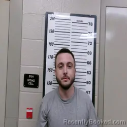 Mugshot of LANDON COLE ALLEN booked in Montgomery County, North Carolina on March 27, 2026