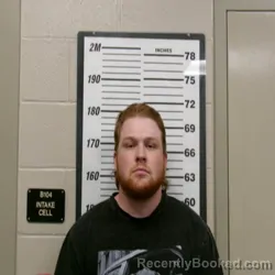 Mugshot of LUKE TILLMAN HINSON booked in Montgomery County, North Carolina on April 22, 2026