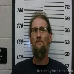 Booking photo from Montgomery County, North Carolina