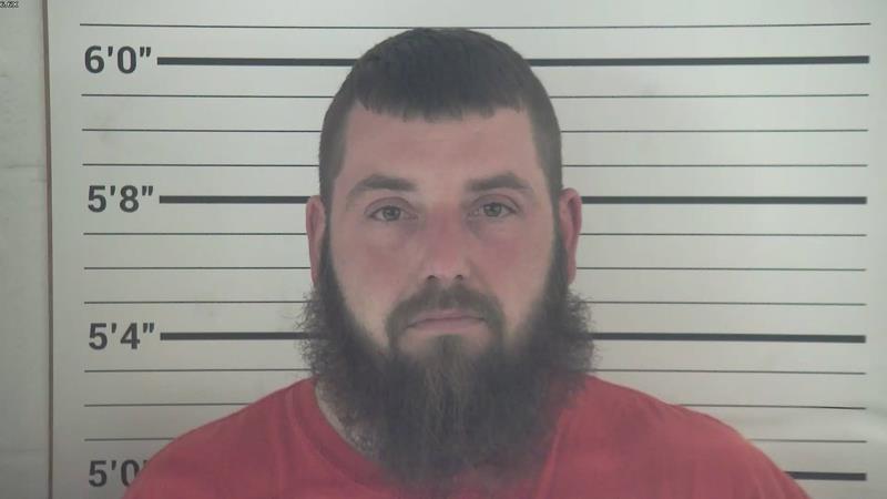 Mugshot of DUSTIN MARK POWELL booked in Pendleton County, Kentucky on March 27, 2026