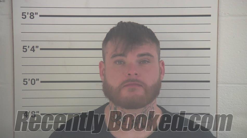 Booking photo from Pendleton County, Kentucky