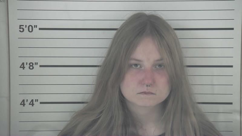 Mugshot of LAUREN DARLENE LOVELACE booked in Pendleton County, Kentucky on July 9, 2026