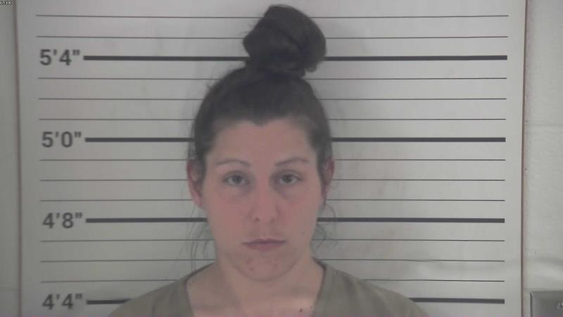 Mugshot of MEGAN NICOLE HUSSION booked in Pendleton County, Kentucky on July 27, 2026