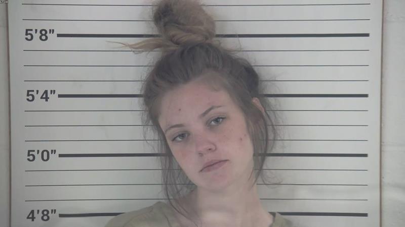 Mugshot of MACEY TAYLOR PERRY booked in Pendleton County, Kentucky on May 18, 2026