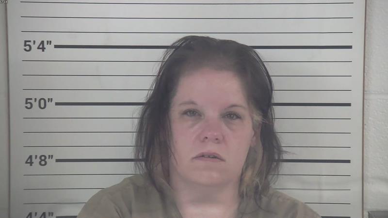 Mugshot of MEGAN LEANN SCOTT booked in Pendleton County, Kentucky on May 27, 2026