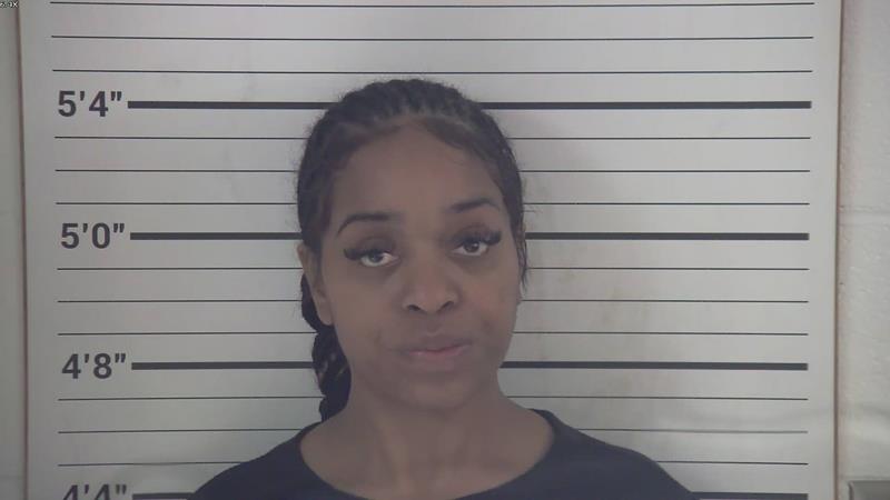 Mugshot of RAE LANAE JOHNSON booked in Pendleton County, Kentucky on May 18, 2026