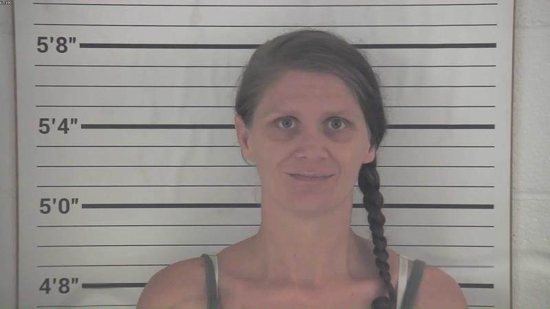 Mugshot of TIFFANY RENEE GROVES booked in Pendleton County, Kentucky on July 27, 2026
