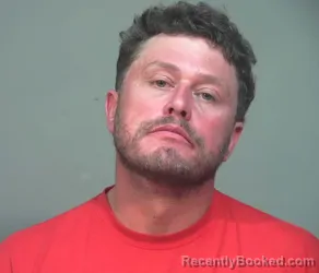 Mugshot of Brandon Wayne Adams booked in Perry County, Kentucky on October 23, 2026