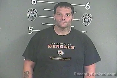 Mugshot of Curtis Parsons booked in Pike County, Kentucky on August 29, 2026