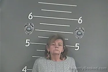 Mugshot of ELIZABETH A VANHOOSE booked in Pike County, Kentucky on May 7, 2026
