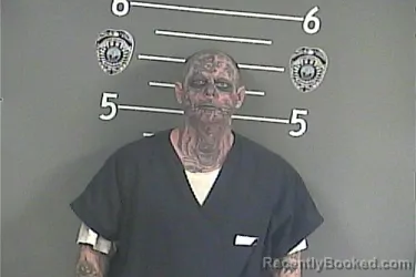 Mugshot of Jerry H Tinsley booked in Pike County, Kentucky on August 28, 2026