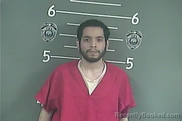 Mugshot of Lorenzo Jr Diaz booked in Pike County, Kentucky on July 27, 2026