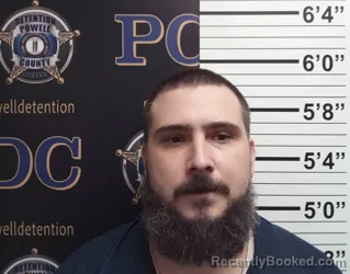 Mugshot of JARED REBHOLZ booked in Powell County, Kentucky on June 18, 2026