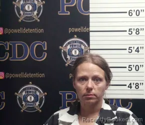Mugshot of ASHLEY FUGATE booked in Powell County, Kentucky on July 4, 2026