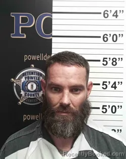 Mugshot of Aaron Perry booked in Powell County, Kentucky on September 5, 2026