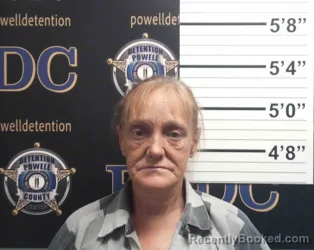 Mugshot of Helena Fugate booked in Powell County, Kentucky on October 20, 2026