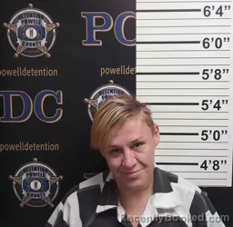 Mugshot of CHARLOTTE SMITH booked in Powell County, Kentucky on April 9, 2026