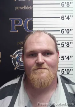 Mugshot of RYAN THACKER booked in Powell County, Kentucky on April 3, 2026