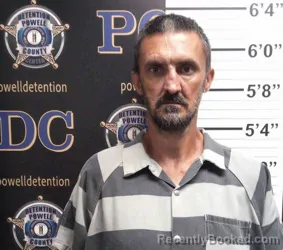 Mugshot of JERRY POWELL booked in Powell County, Kentucky on April 25, 2026