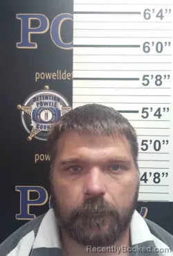 Mugshot of CALEB REED booked in Powell County, Kentucky on July 25, 2026