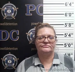 Mugshot of Edna Raleigh booked in Powell County, Kentucky on September 11, 2026