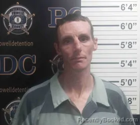 Mugshot of MARK STOKLEY booked in Powell County, Kentucky on April 10, 2026