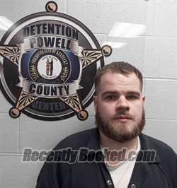 Booking photo from Powell County, Kentucky