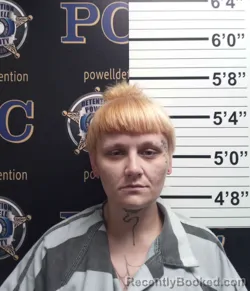 Mugshot of DANNAH FRALEY booked in Powell County, Kentucky on July 26, 2026